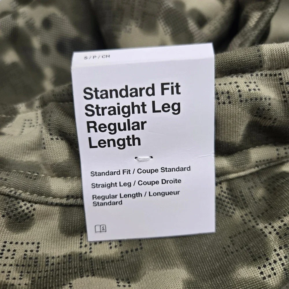 Nike Tech Fleece Mens Small Camo Sweatpants‎ Olive Green Digital Camo II1324-276